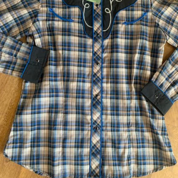 🆕 Roper Applique Cactus Snap - Picture 5 of 15